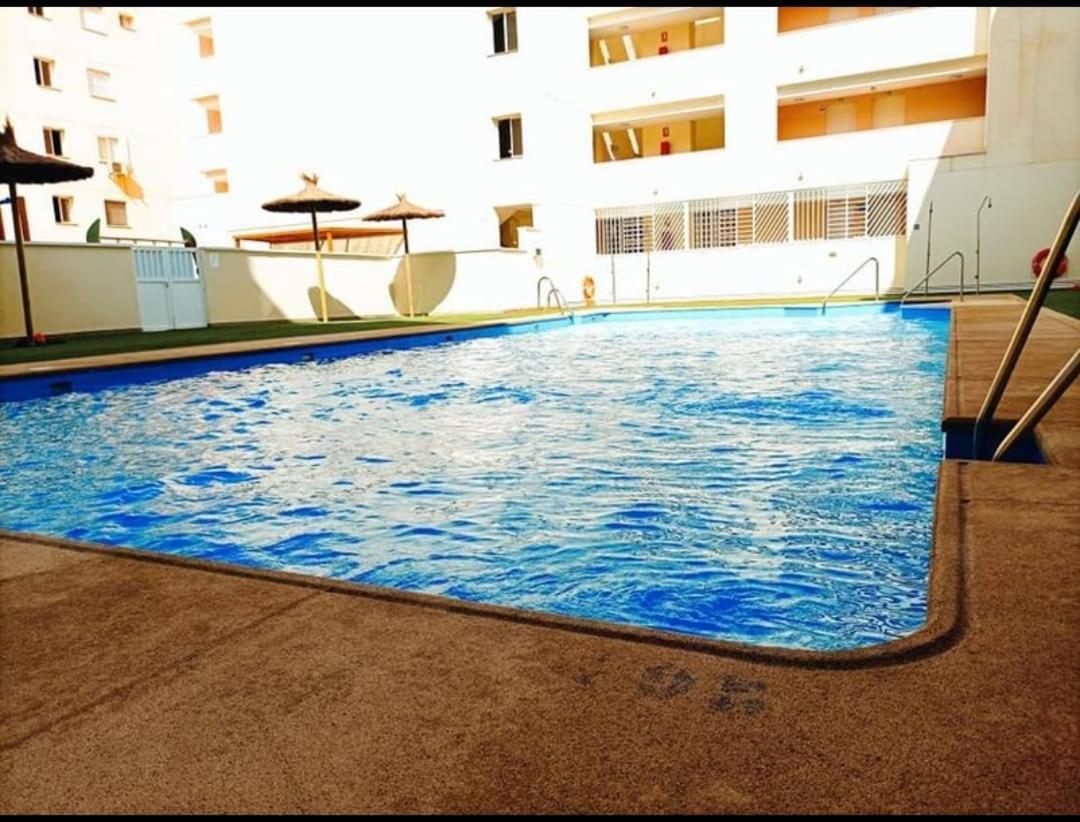 Lyrioshomes Beach Roquetas De Mar , Piscina Y Parque Infantil 객실 사진